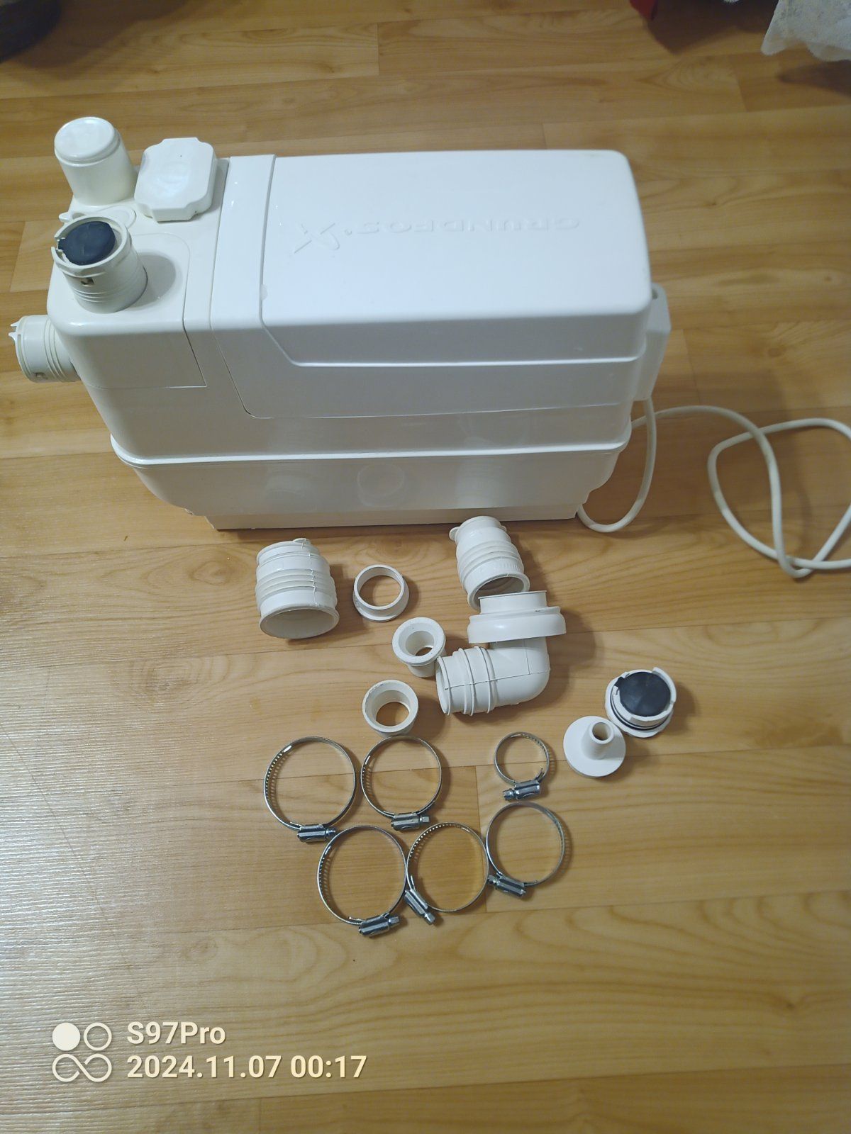 Сололіфт. Каналізаційна установка Grundfos SOLOLIFT2 C-3 (97775317)