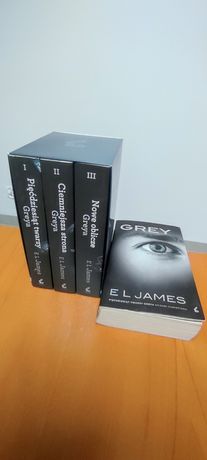 50 twarzy Greya E.L.James - 4 tomy