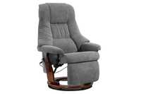 Кресло массажное для дома, кресло массажер с подогревом Grey