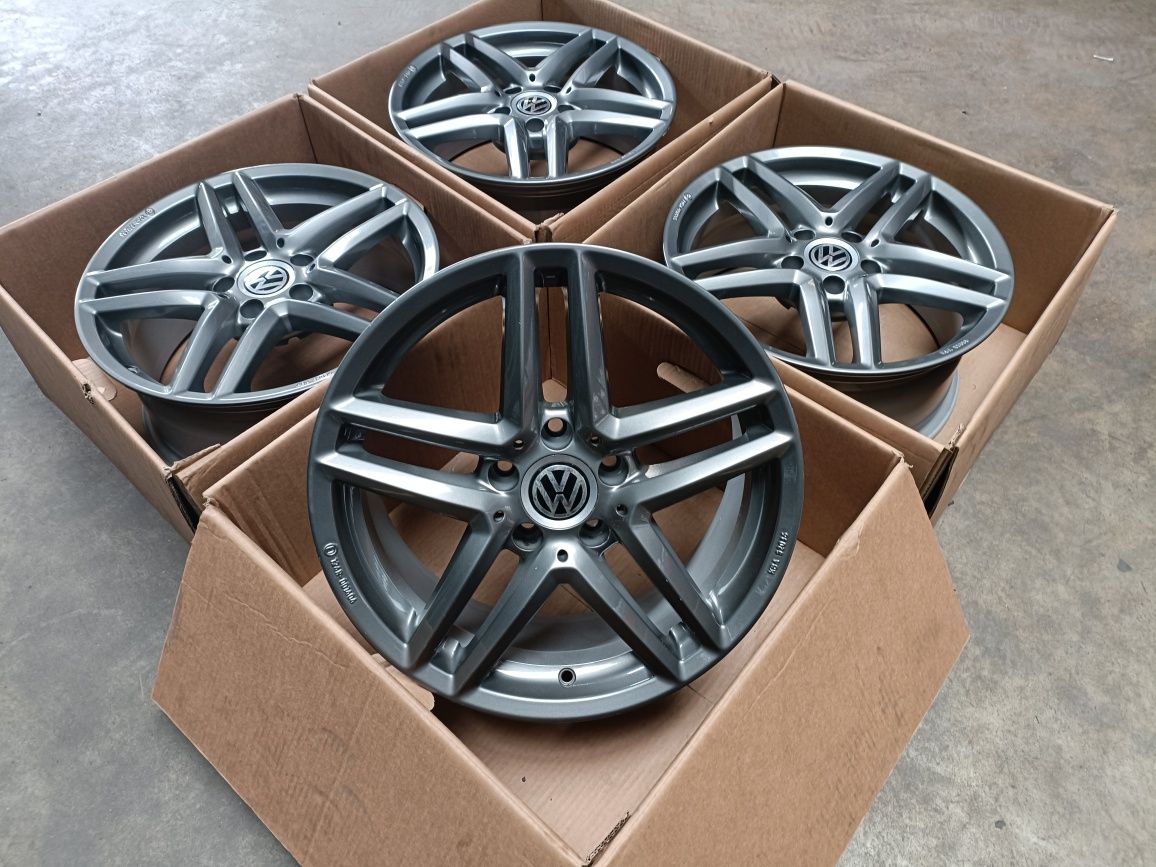 Alufelgi Felgi VW 17 cali 5x112 Passat Tiguan CC Caddy, Skoda