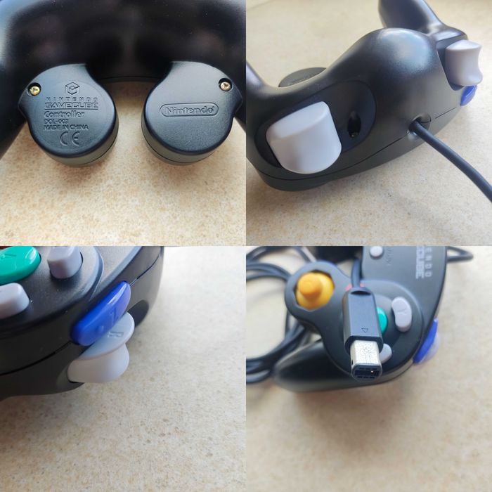 Nintendo GameCube Controller DOL-003 Jet Black
