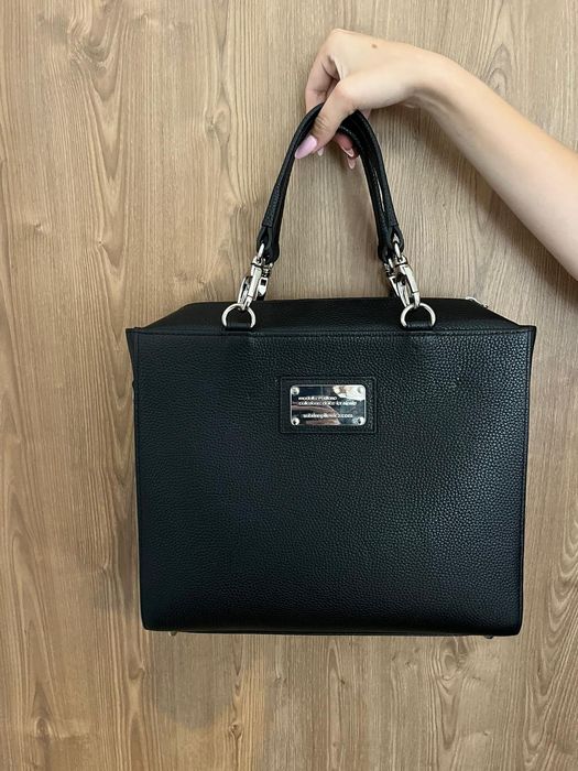 Torba Sabrina Pilewicz positano kolor czarny +3 paski