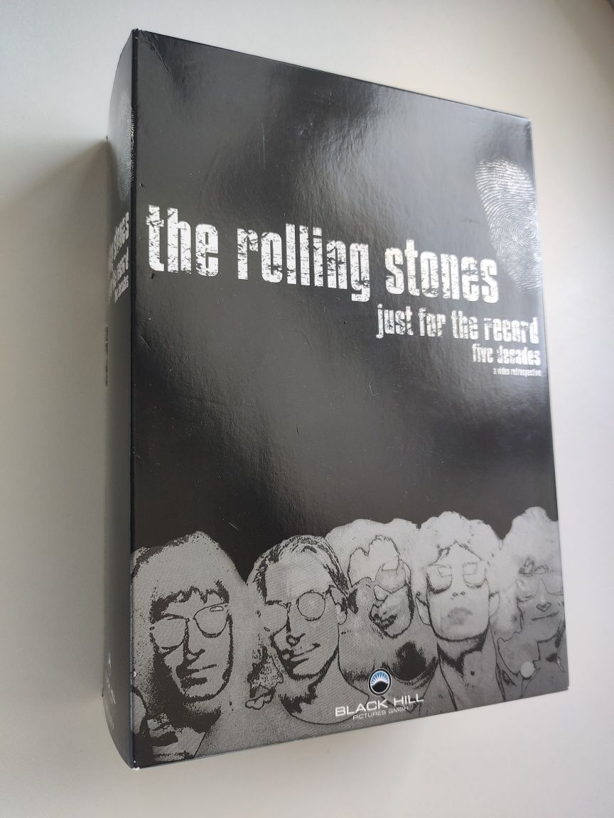 4x DVD The Rolling Stones – Just For The Record Five Decades (Deluxe E