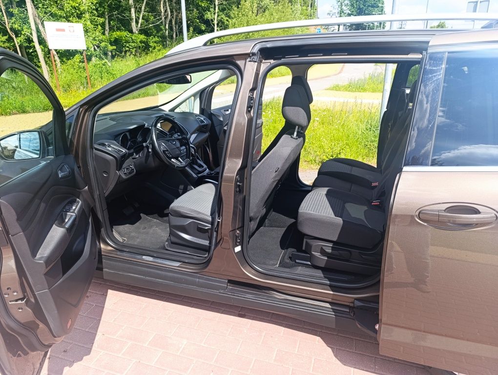 Ford Grand C max 2.0 TDCi 150 km Automat 2015 Lift Titanium LED Navi