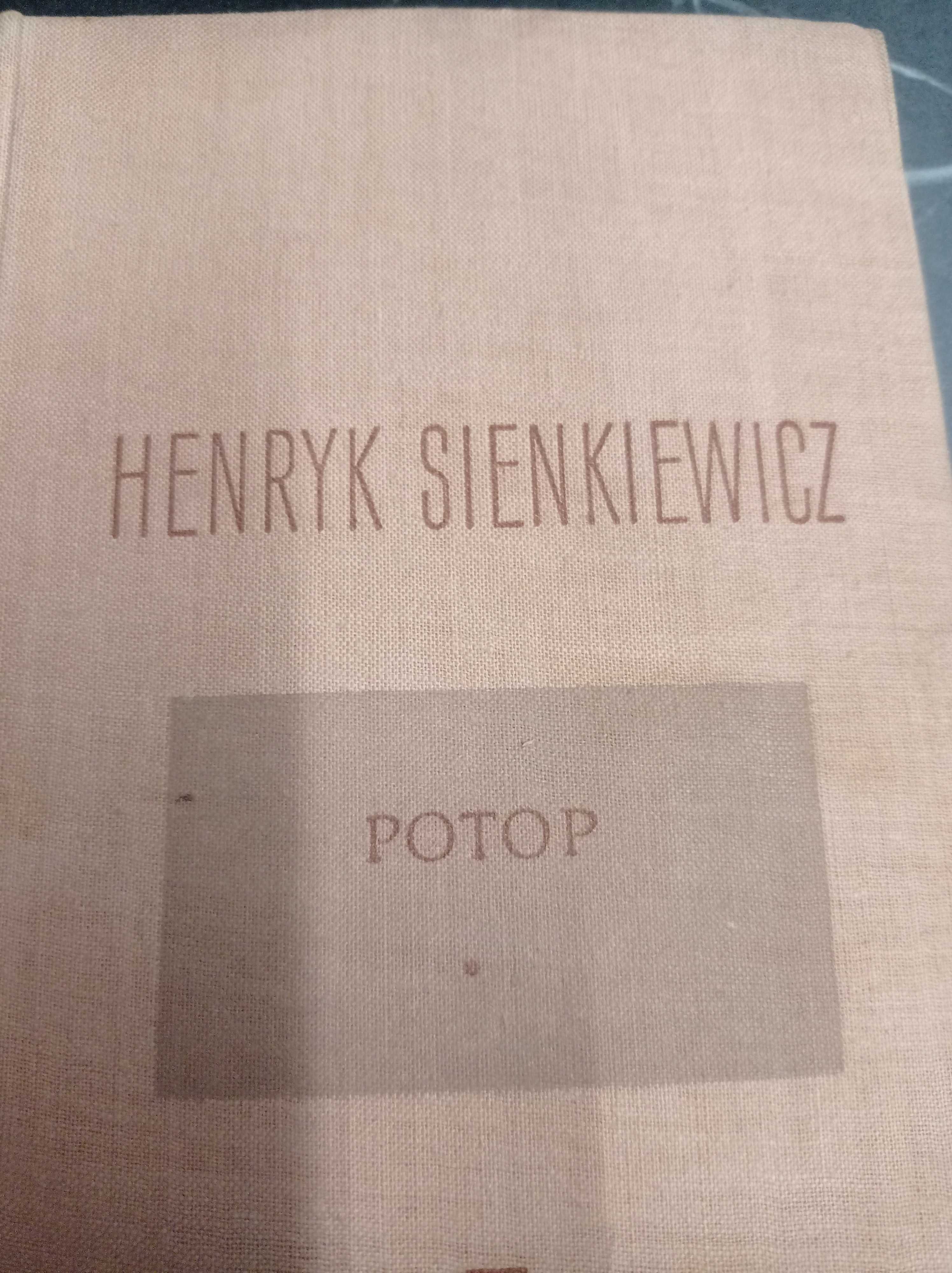 Potop Henryka Sienkiewicza 3 tomy