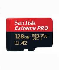 Карта памяти SanDisk microSDXC Extreme Pro 128GB C10 UHS-I U3