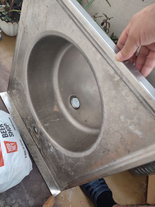 Мойка кухонна нержавейка 60×60