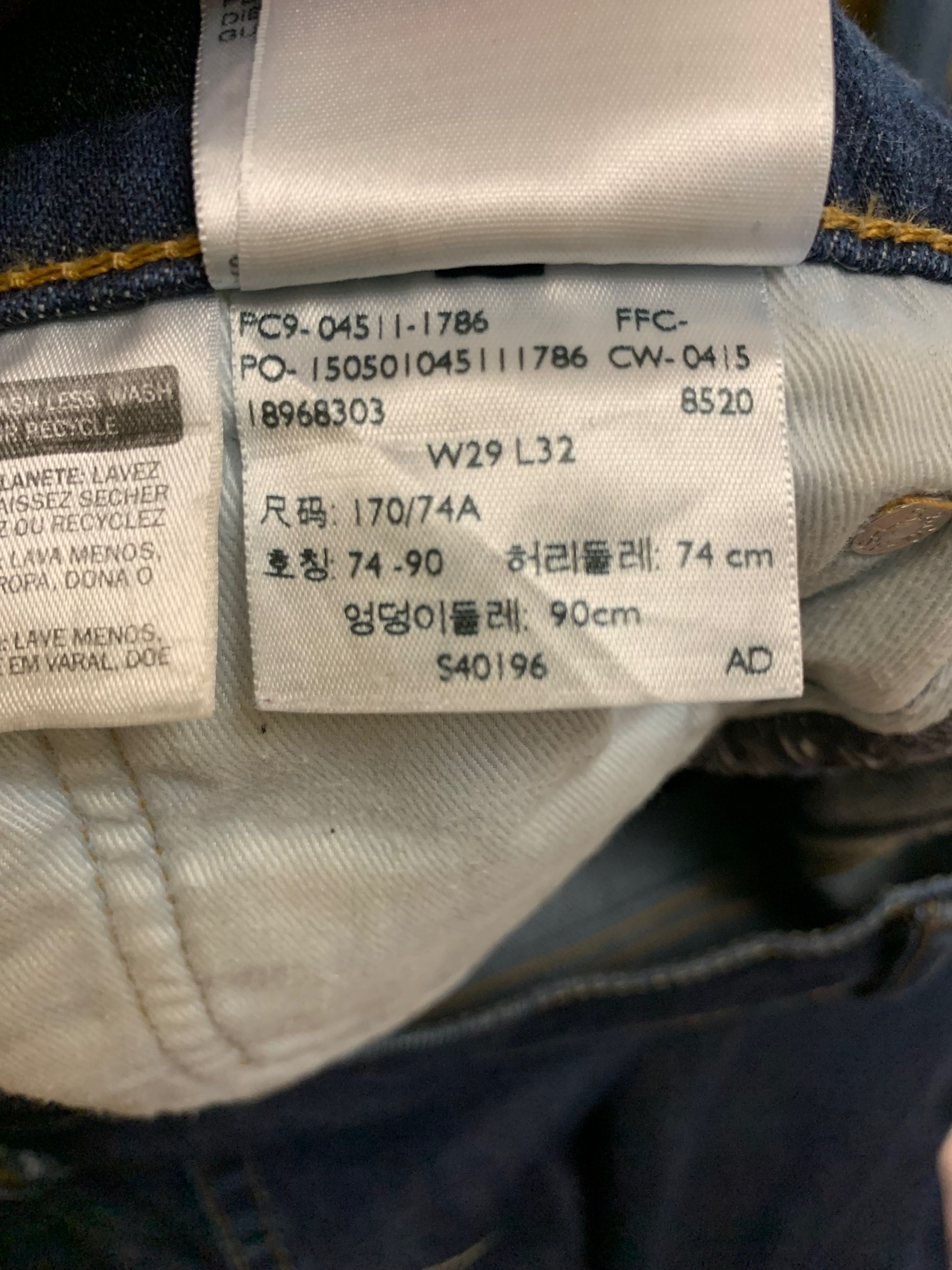 Джинси чоловічі Levi’s