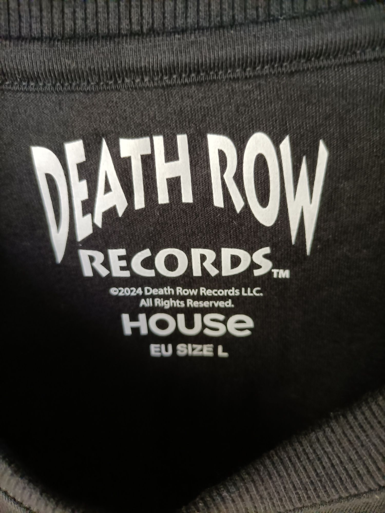 T-shirt Death Row Records,House,rozm L,nowa.