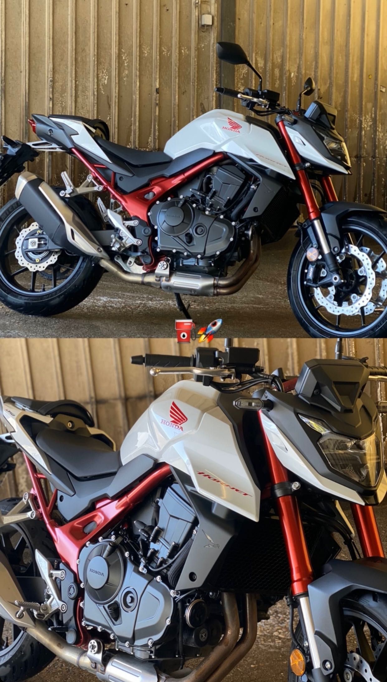 Honda cb750  Hornet 2023 como nova Full power