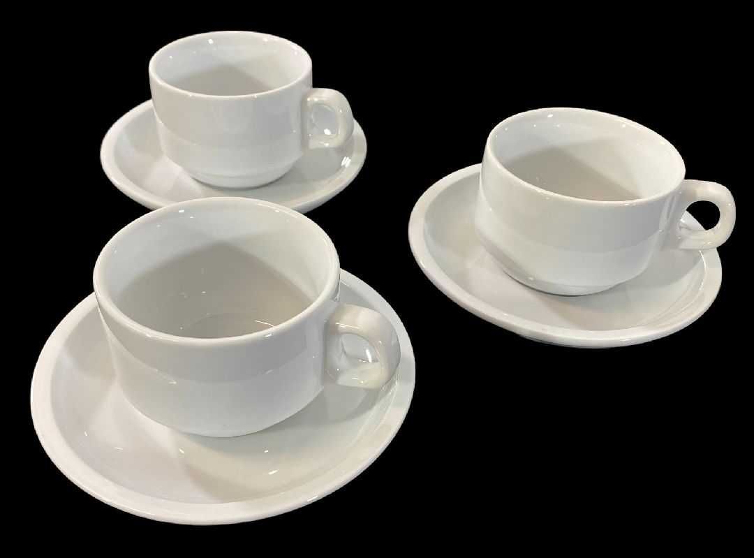 Filiżanka do kawy porcelana 180 ml ze spodkiem ( dostępnych 160 szt. )