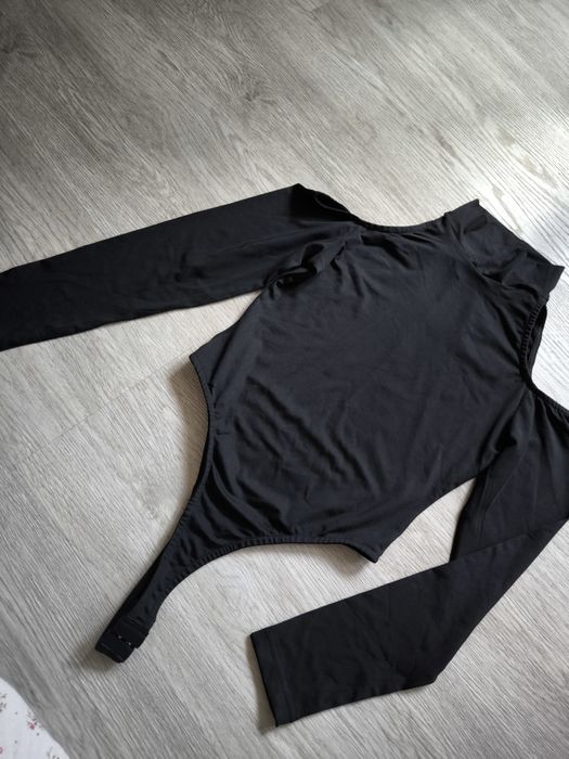 Чорний боді з temu, розмір,   ,S- M