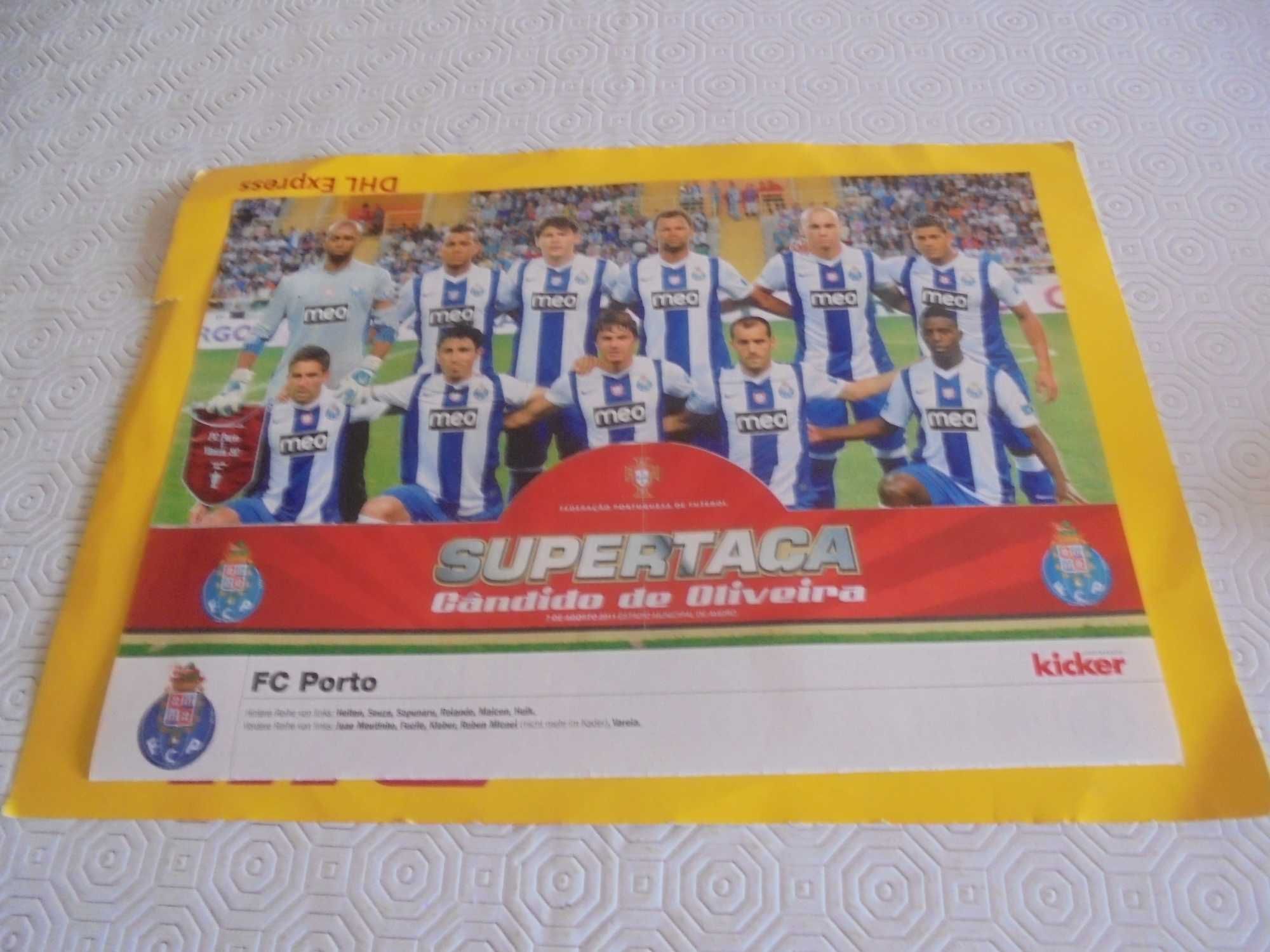 Posters (21,5 X 30) de equipas de futebol na Champions League 2011-12