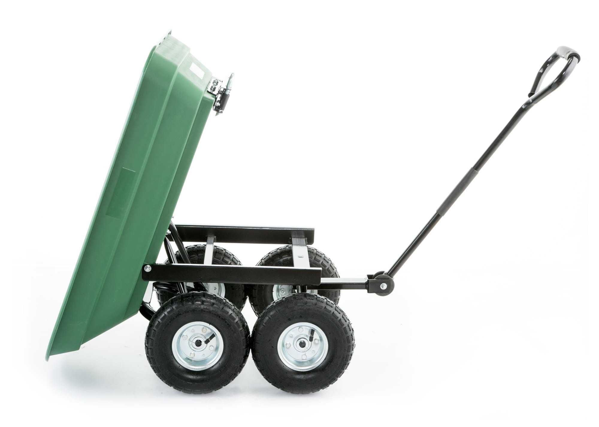 Taczka 3w1 Wózek Ogrodowy 350kg HIGHER z kiprem + koła 250mm