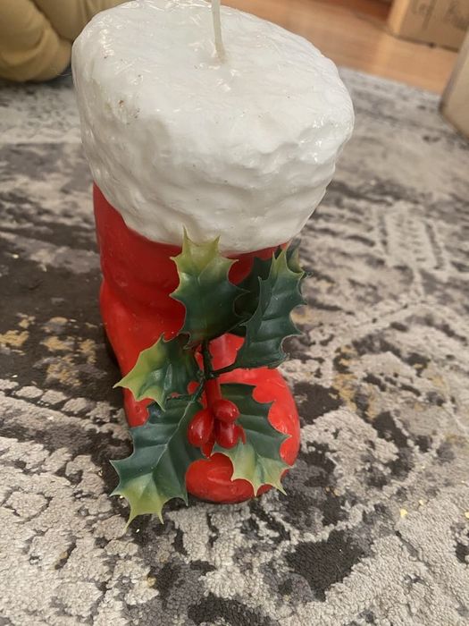 Świece, ozdoby świąteczne