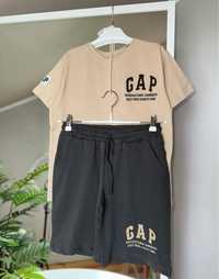 Стильний костюм шорти та футболка Gap для хлопчиків розміри 6-7 та 7-8