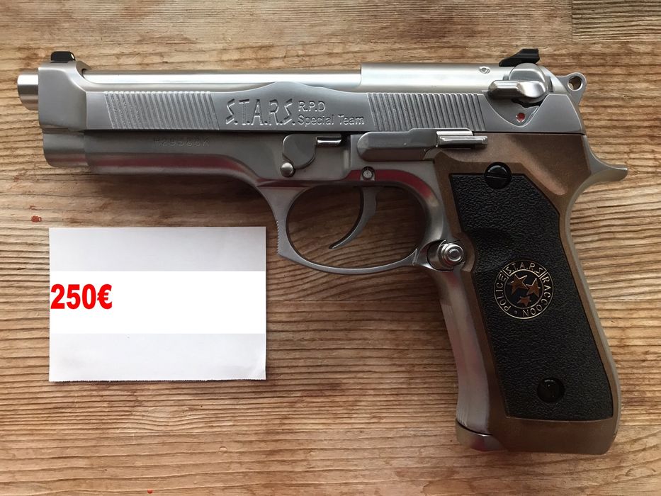 Airsoft Greengas SAMURAI EDGE Biohazard WE FULL METAL BLOWBACK, nova