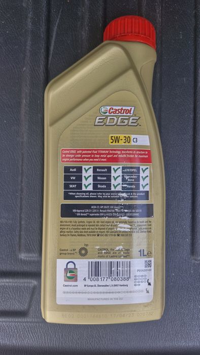 Моторное масло Castrol Edge FST 5W-30 C3 1 л