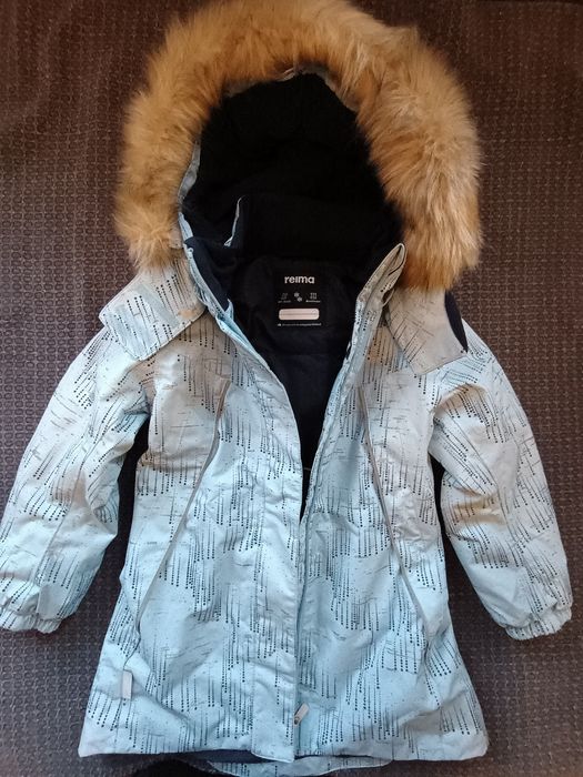Детская удлиненная курточка Reima tec, на 7-8 лет, 122 см