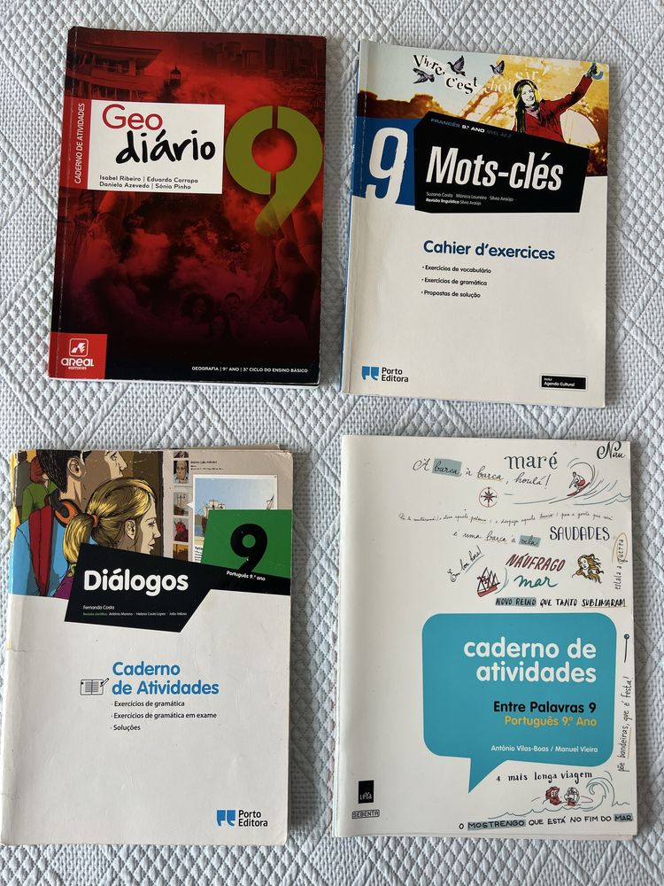 Cadernos de atividades