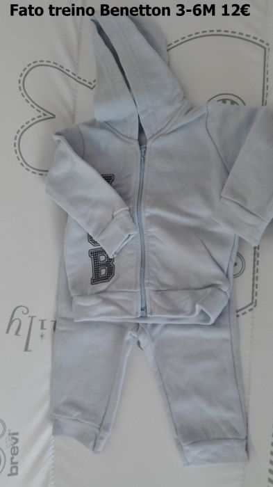 Roupa 3-6 meses primavera-verão
