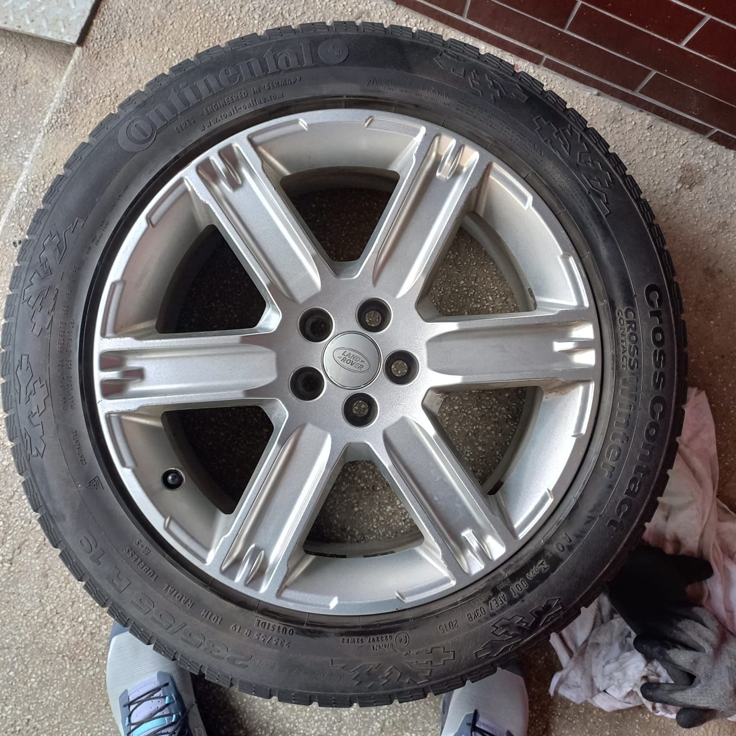 Sprzedam felgi Range rover Evogue 5x108 19 8J ET 45
