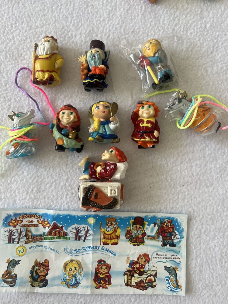 Теремок, Кот, лиса, Колобок, Красная Шапочка , по щучьему велению