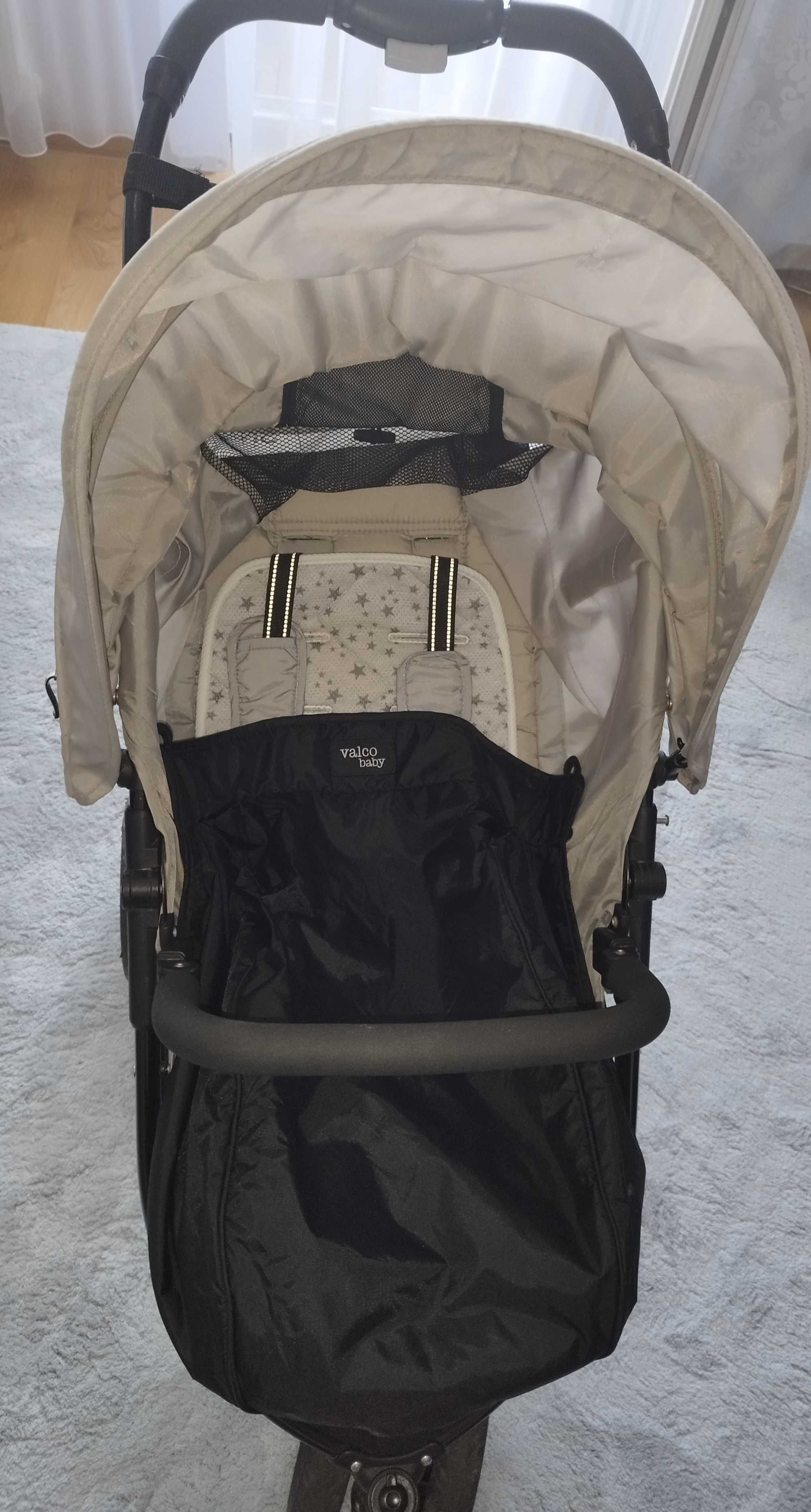 Wózek spacerowy Valco Baby Snap + folia, pokrowiec, torba i śpiworek