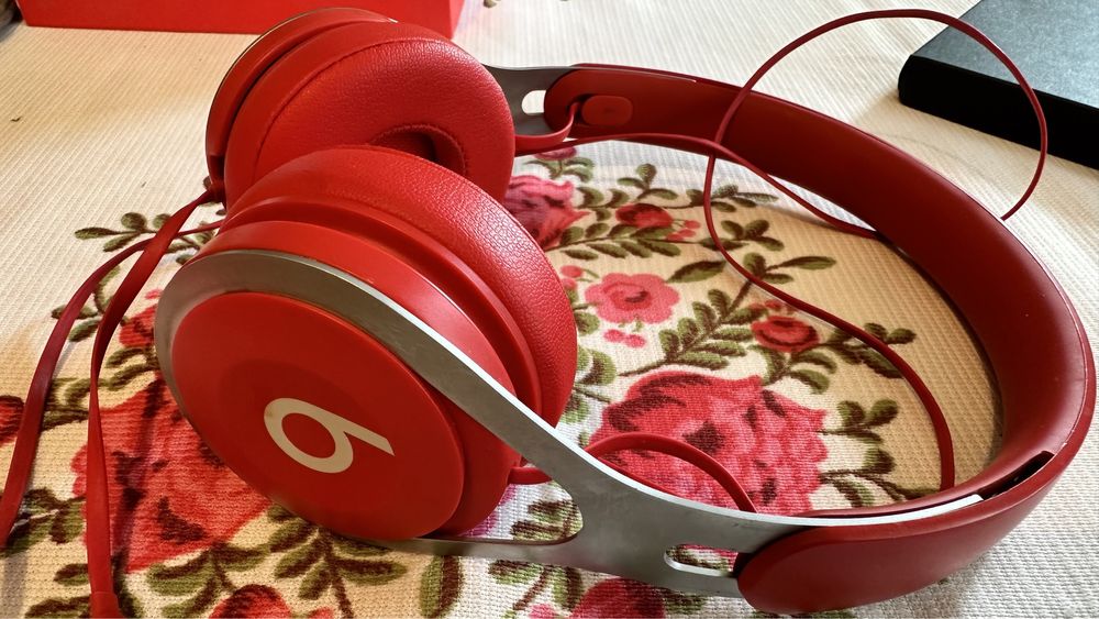 Beats EP by Dr Dre czerwone przewodowe komplet jak nowy