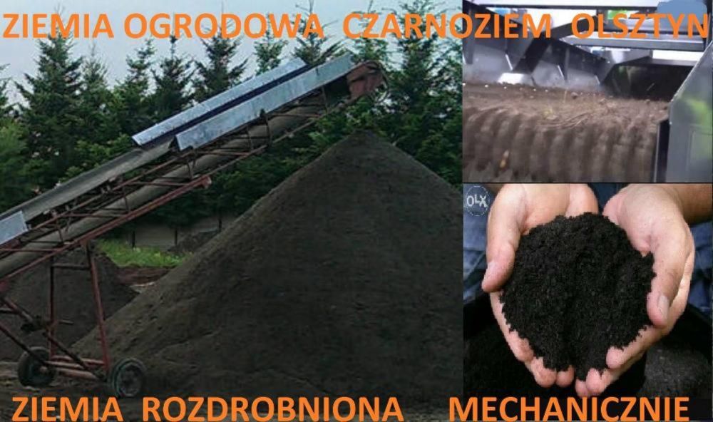 Humus do ogrodu czarna ziemia pod trawniki ziemia ogrodowa Czarnoziem