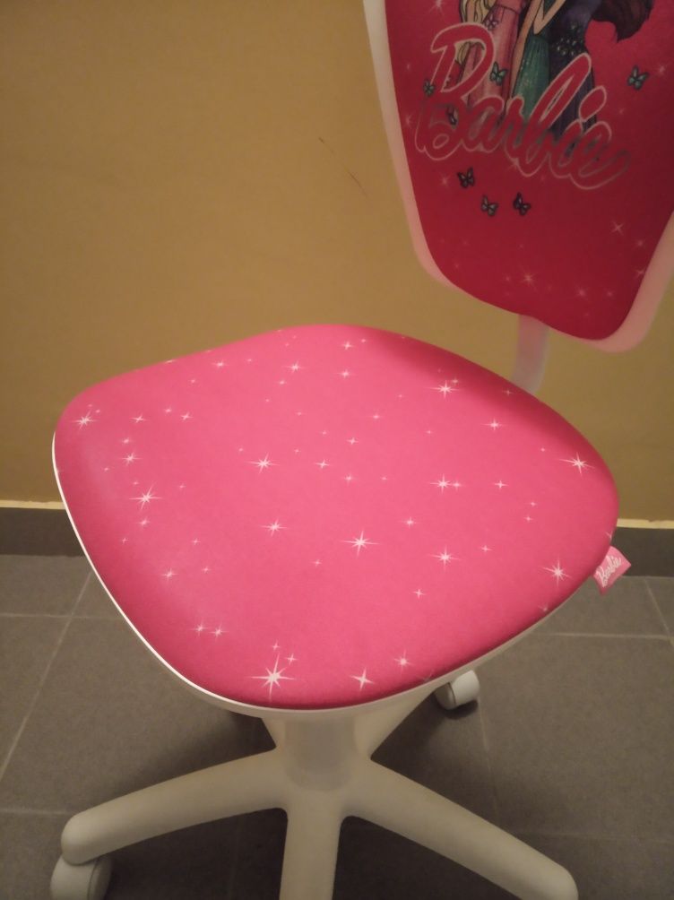 Krzesło obrotowe BARBIE dla dziewczynki