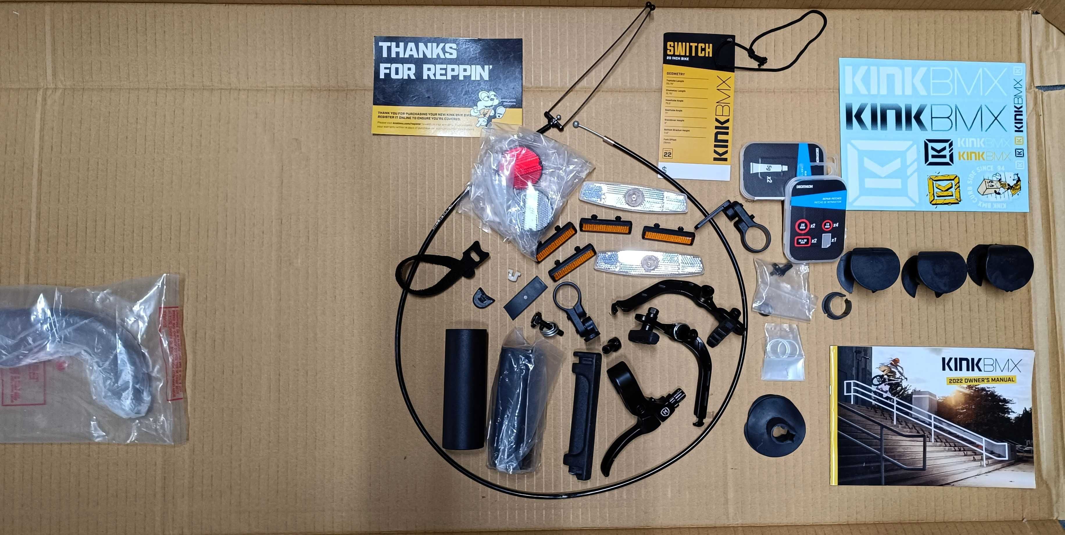 Bicicleta BMX Profissional Kink Switch 2022 Original – Como nova!