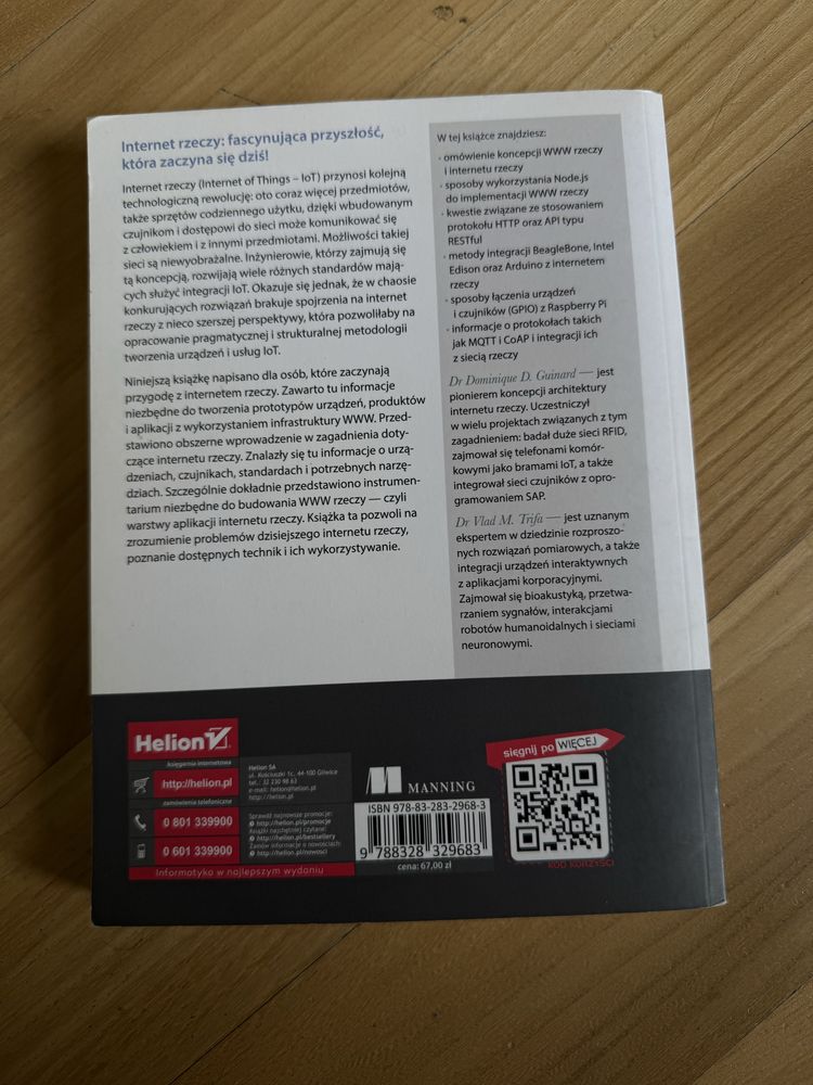 Internet rzeczy” – Dominique D. Guinard, Vlad M. Trifa