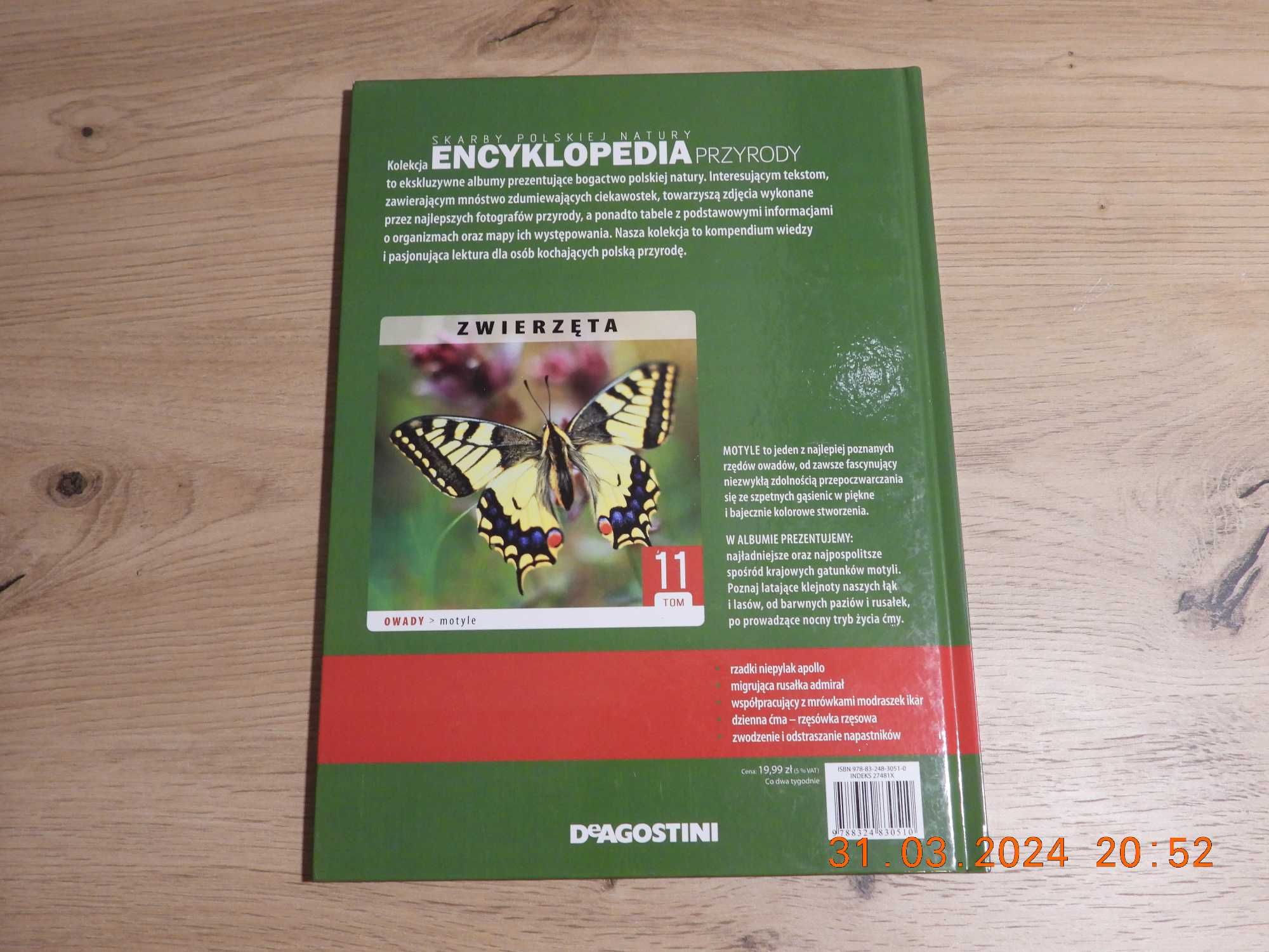 Encyklopedia Przyrody - Tom 11 Zwierzęta - Motyle