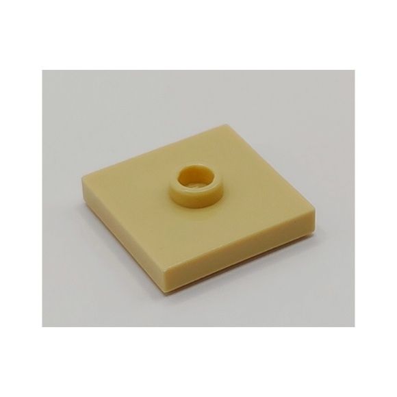 LEGO 87580 Płytka 2x2 jeden stud Tan 1szt.