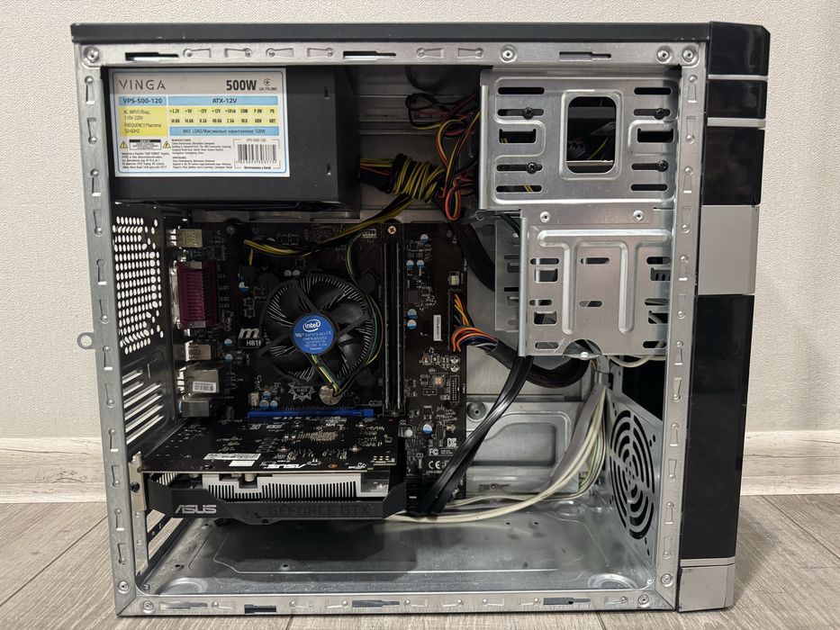 Ігровий ПК. GTX1650 GDDR6, i5, 16Gb, SSD240, HDD500, налаштований.