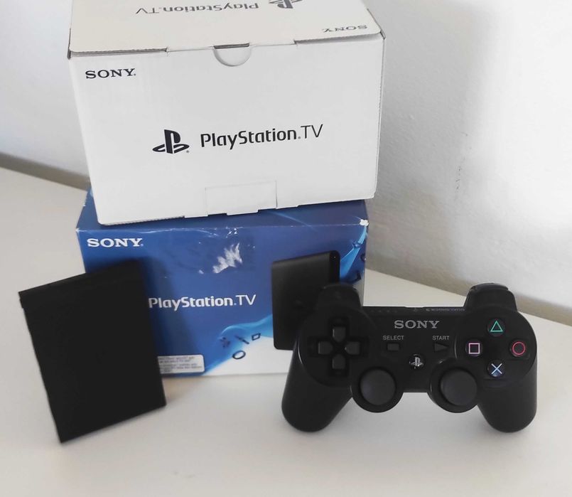 Playstation TV - Desbloqueada - Cartão 256GB - Comando PS3