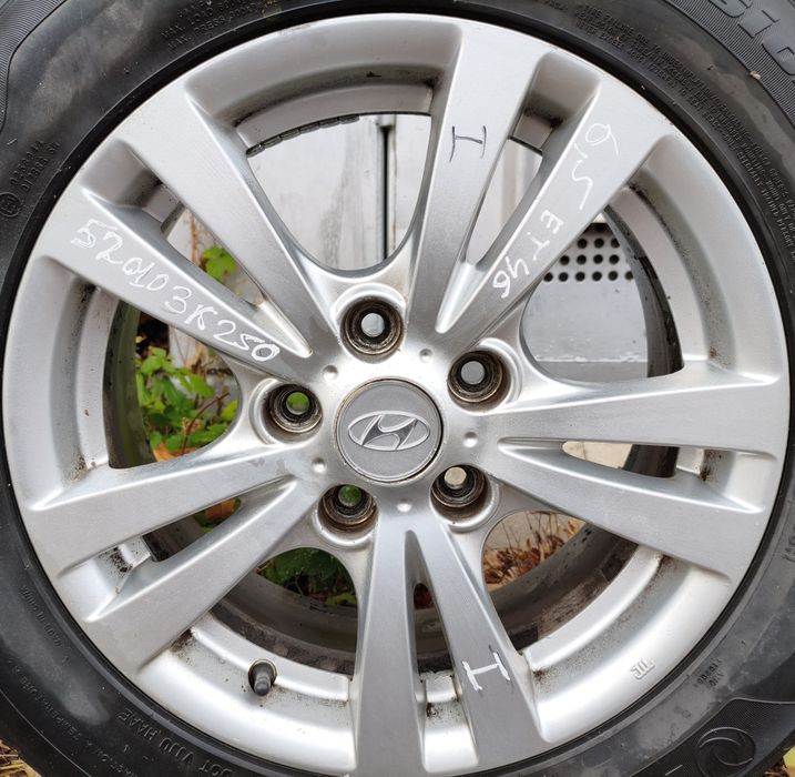 Диски легкосплавні R16*6,5j 5*114.3Kia/Hyundai/Renault,Mazda\Dodge