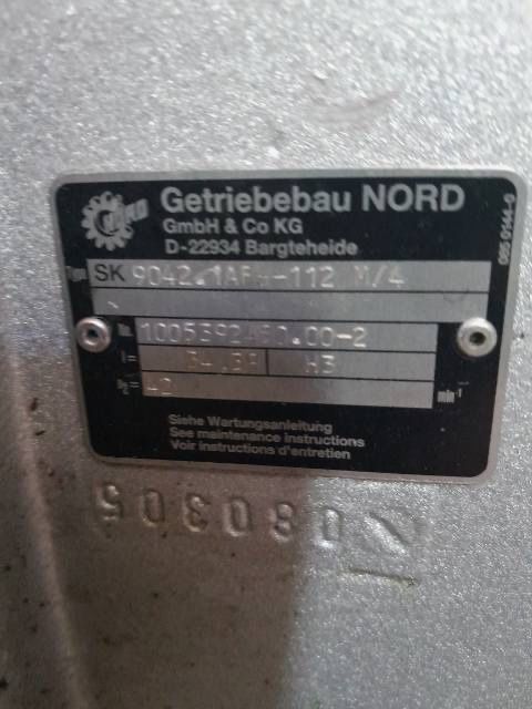 Motoreduktor NORD 4kw 42 obr/min przekładnia (siemens sew)