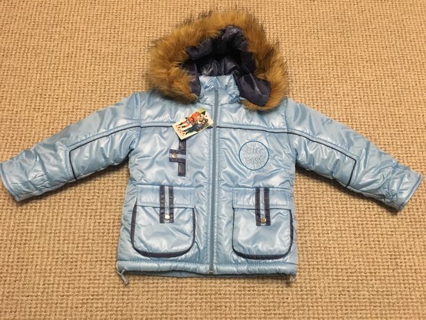 Зимова куртка на хлопчика 3-4 роки