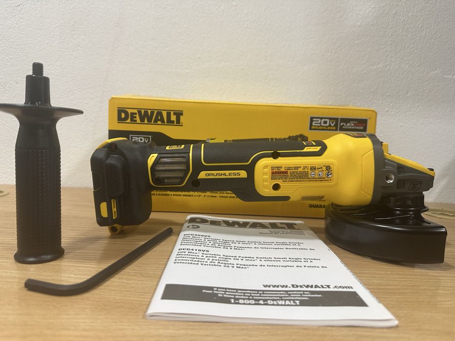 Болгарка dewalt dcg409vsb з регулюванням обертів