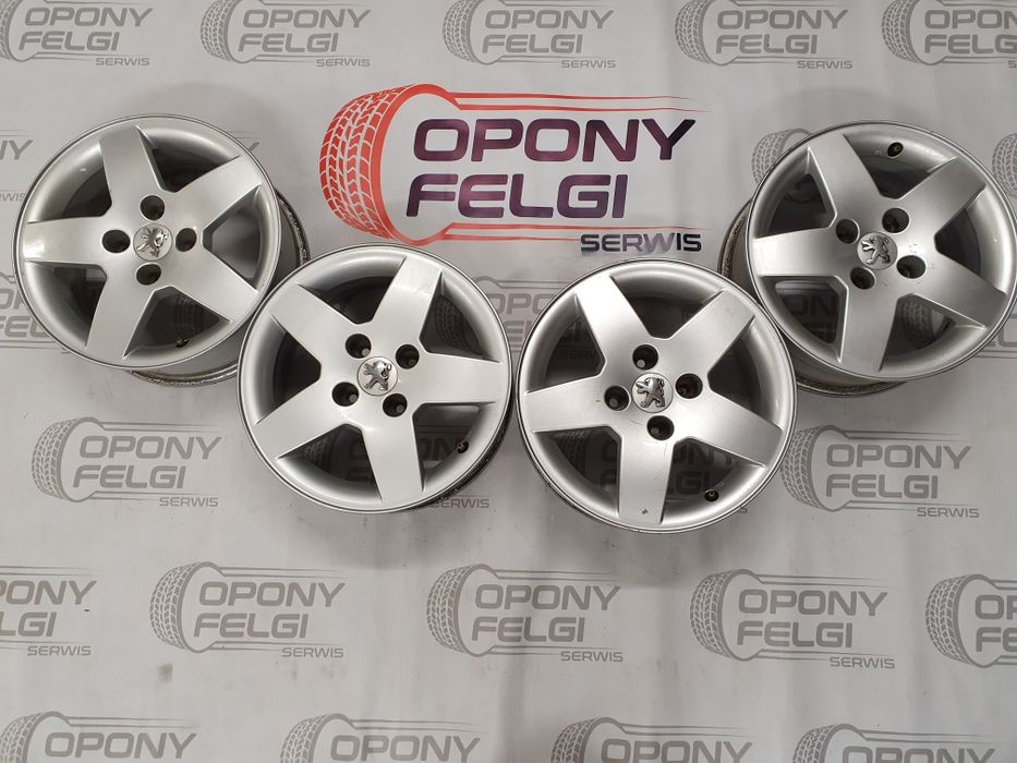 Alufelgi 15 Peugeot 207 Partner 4x108 Citroen Berlingo opony felgi Opa