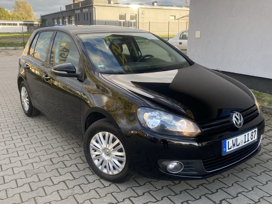 VW Golf 6 , 1.6 MPI 102KM 5 Drzwi Klima Nowe Opony NIEMIEC