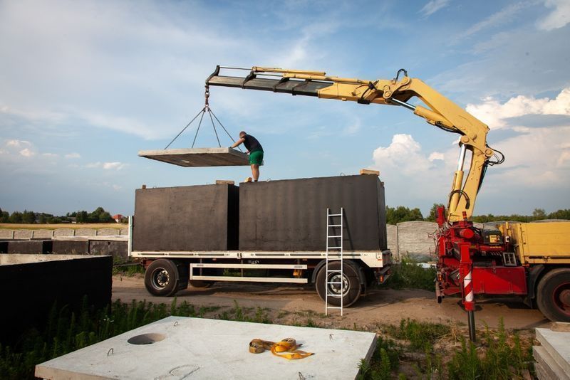 ZBIORNIK betonowy od PRODUCENTA 10m3 ŁOMŻA Szamba betonowe szambo