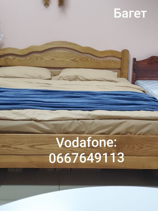 Ліжко дерев'яне,160/200,140/200,180/200,ясен,двоспальне