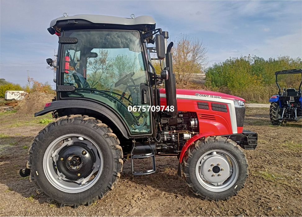 Мінітрактор Скаут TE-504C A/C (з кондиціонером) (оновлений) доставка