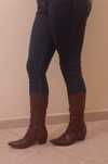 Botas de cabedal para senhora