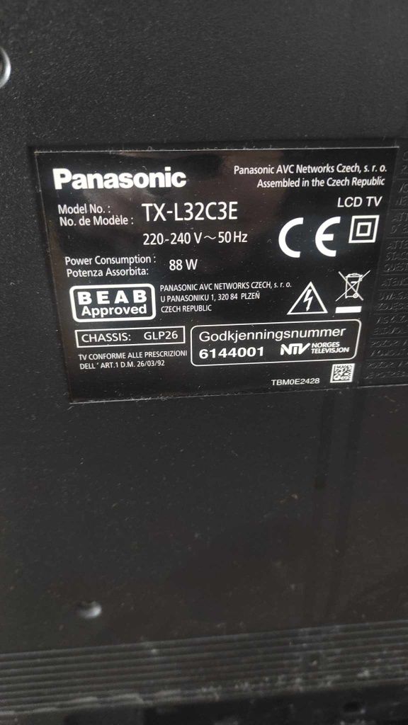 Telewizor Panasonic 32cale sprawny
2 x HDMI
1