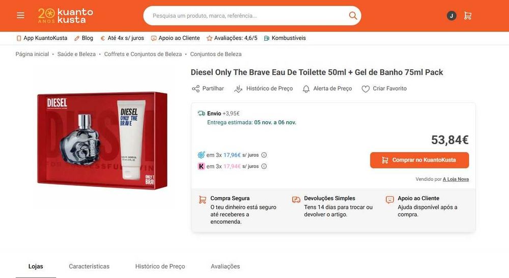 Diesel - Only the Brave | Prenda de Natal