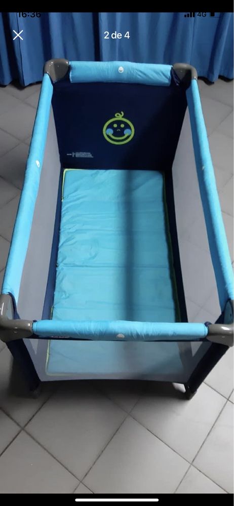 Cama de viajem para bébé- Marca Jane